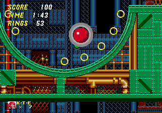 Sonic 2 Secret Rings Edition - lvl 7 lol!!! - User Screenshot